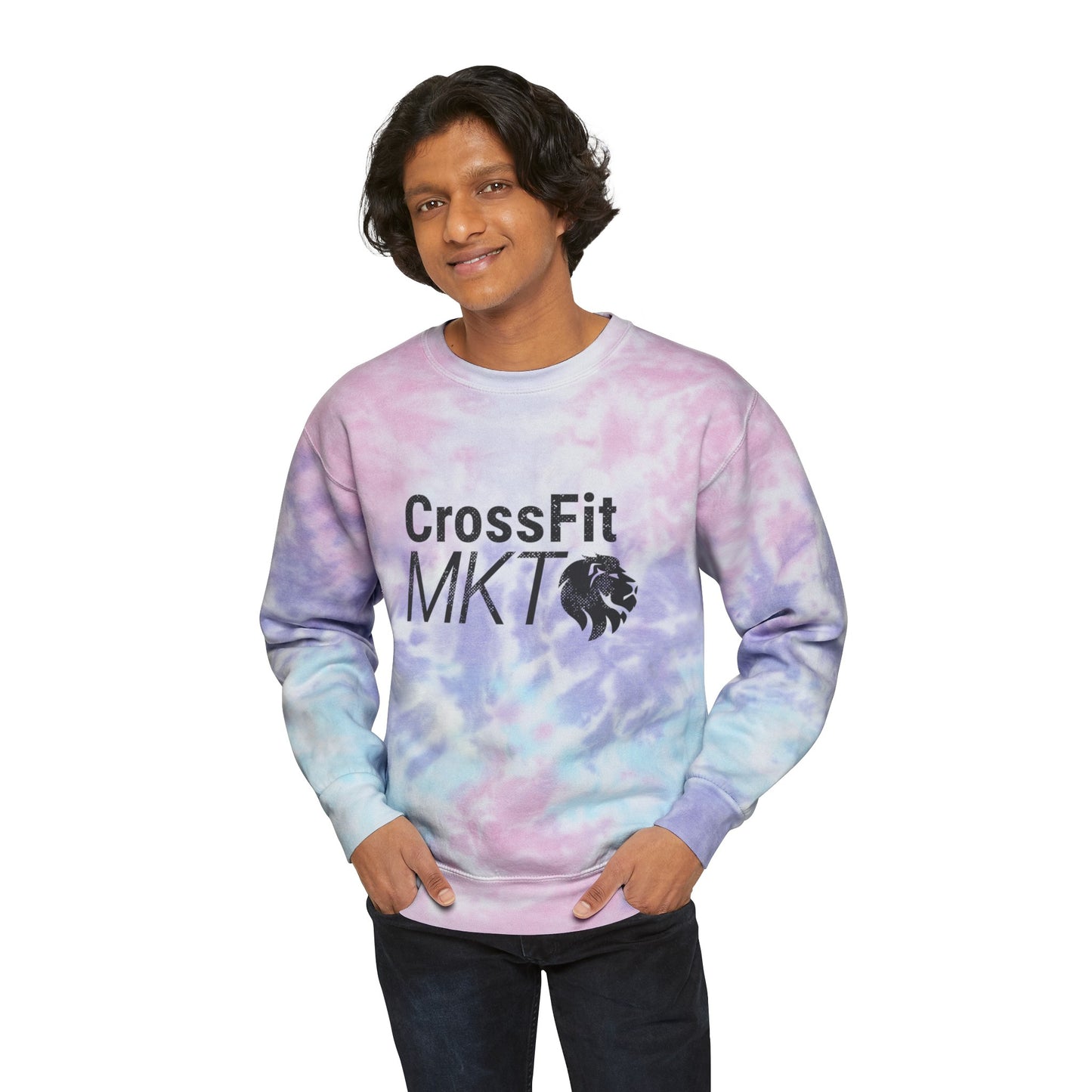 CrossFit MKT Logo Unisex Tie-Dye Sweatshirt