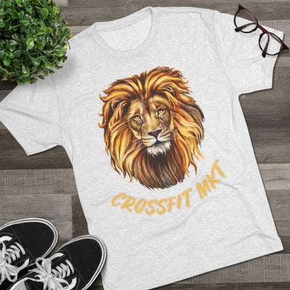 Wild Lion Unisex Tri-Blend Crew Tee