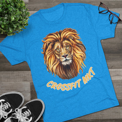 Wild Lion Unisex Tri-Blend Crew Tee