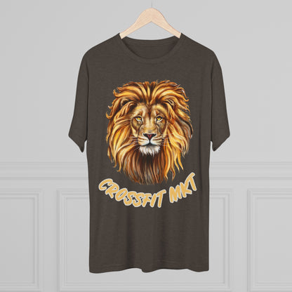 Wild Lion Unisex Tri-Blend Crew Tee