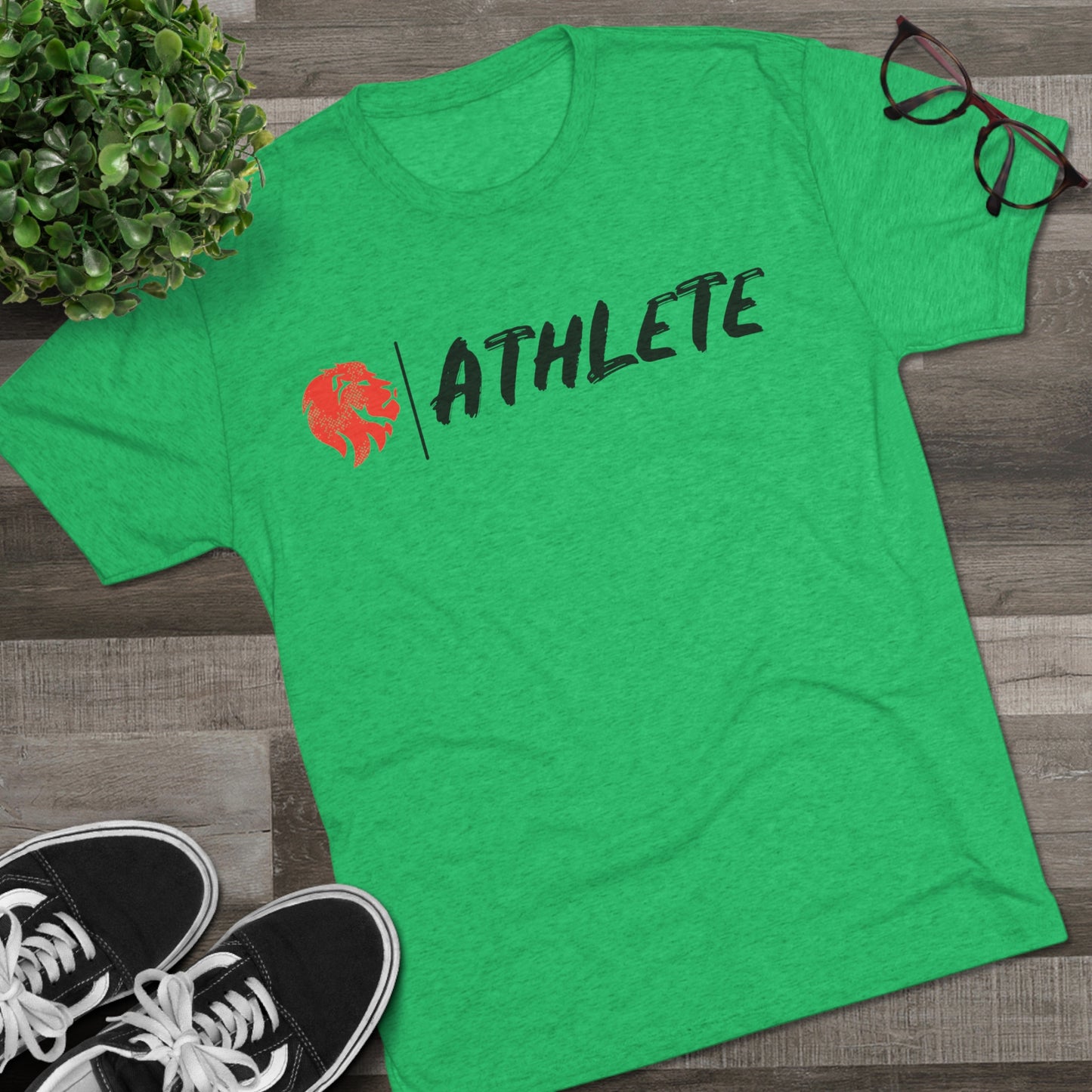 mkt athlete Unisex Tri-Blend Crew Tee