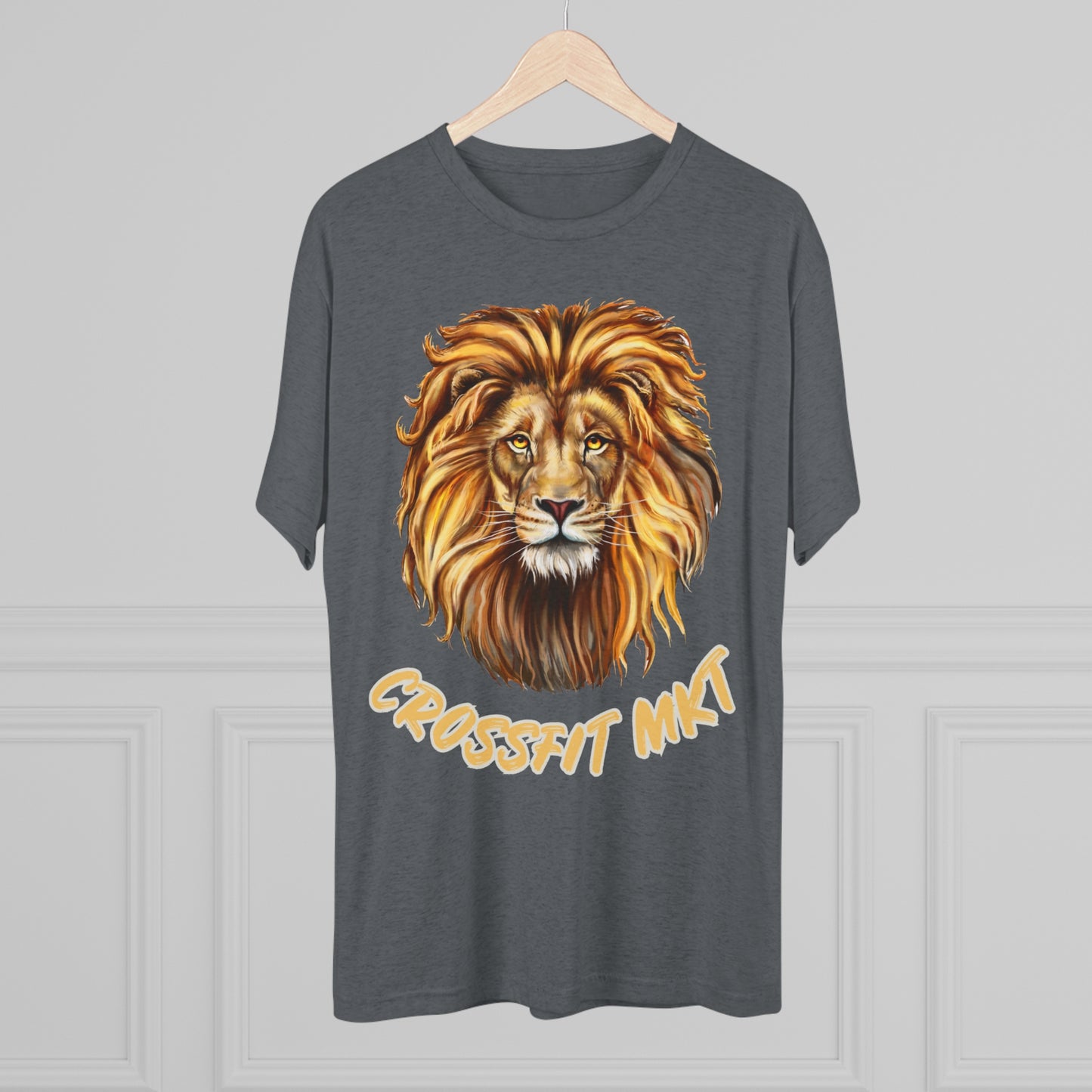 Wild Lion Unisex Tri-Blend Crew Tee