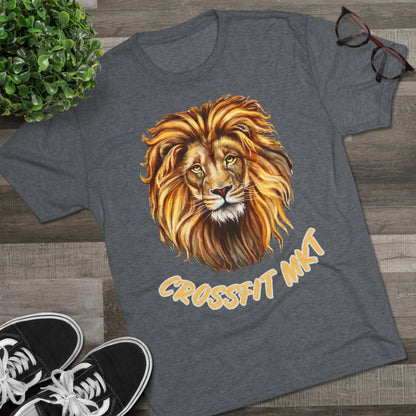 Wild Lion Unisex Tri-Blend Crew Tee