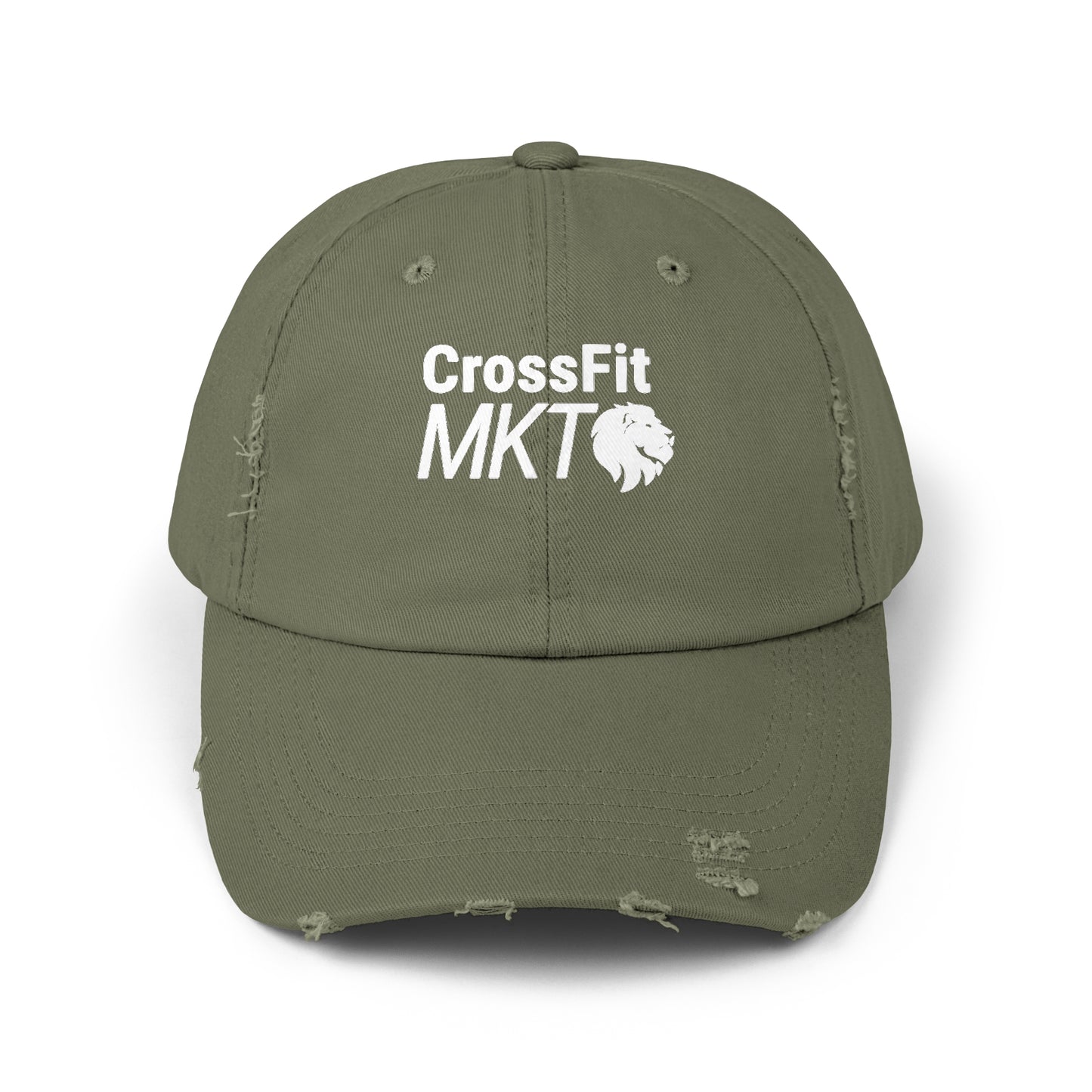 CrossFit MKT Unisex Distressed Cap