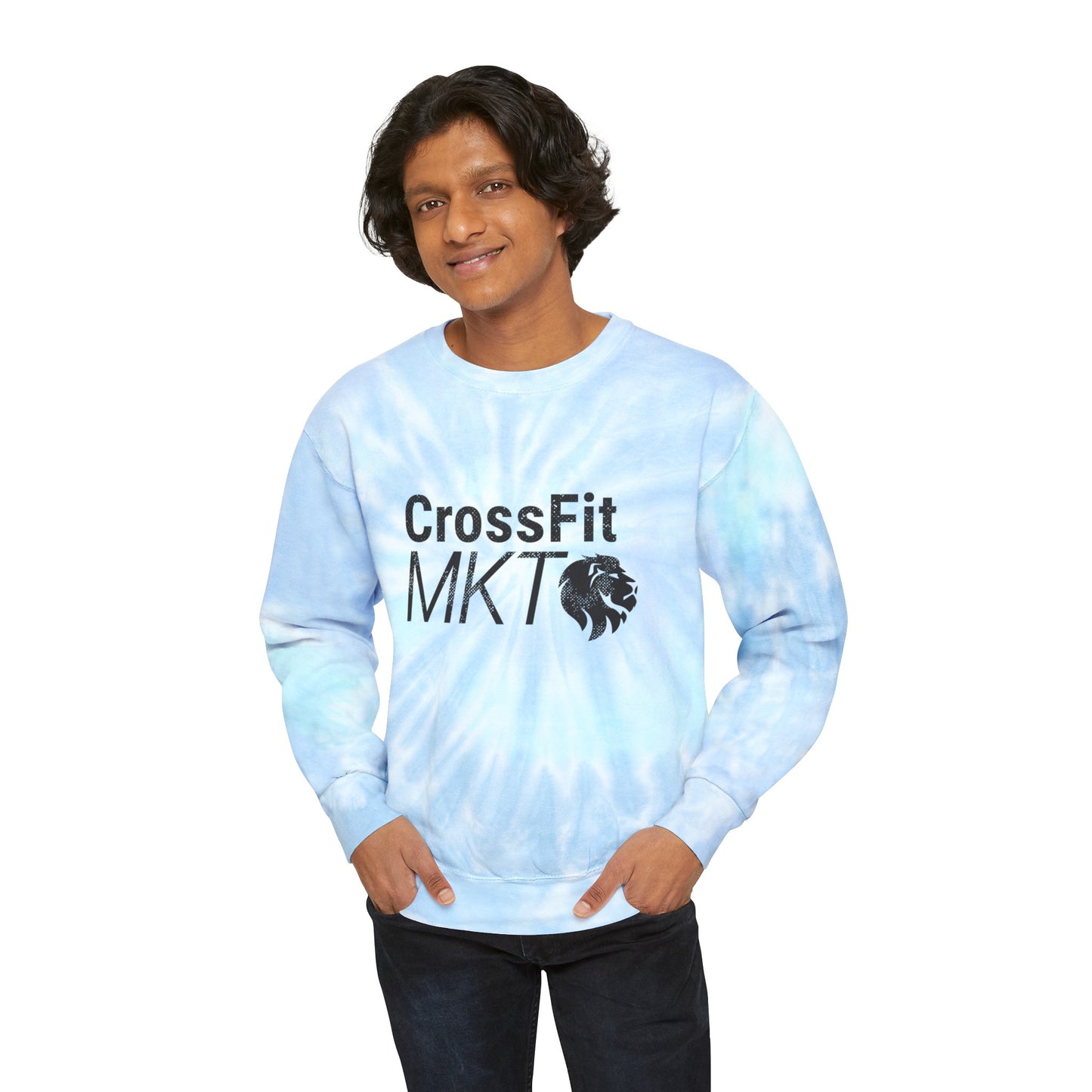 CrossFit MKT Logo Unisex Tie-Dye Sweatshirt