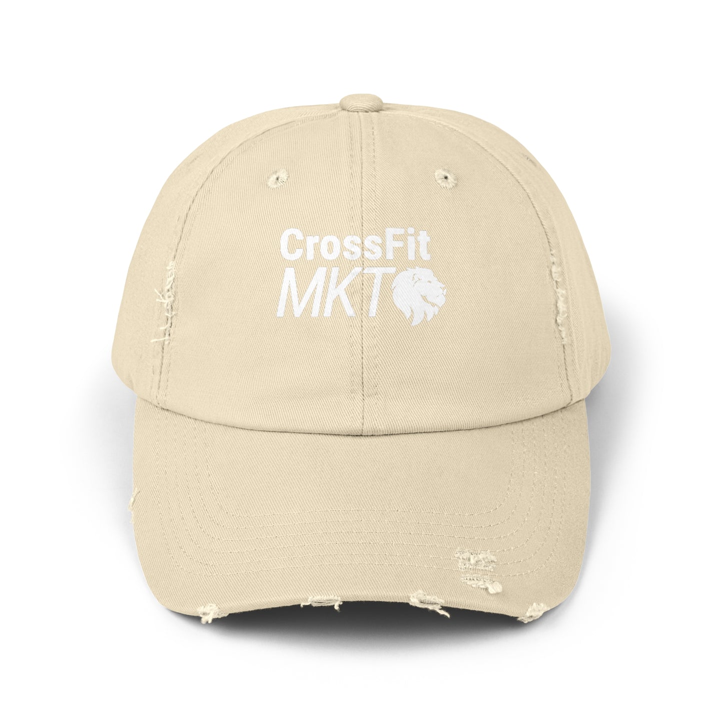 CrossFit MKT Unisex Distressed Cap