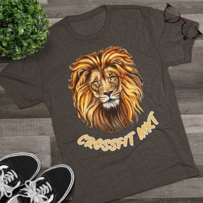 Wild Lion Unisex Tri-Blend Crew Tee