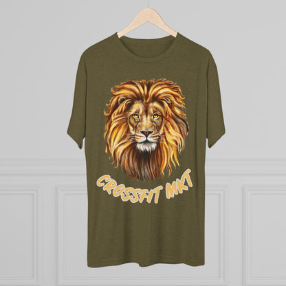 Wild Lion Unisex Tri-Blend Crew Tee