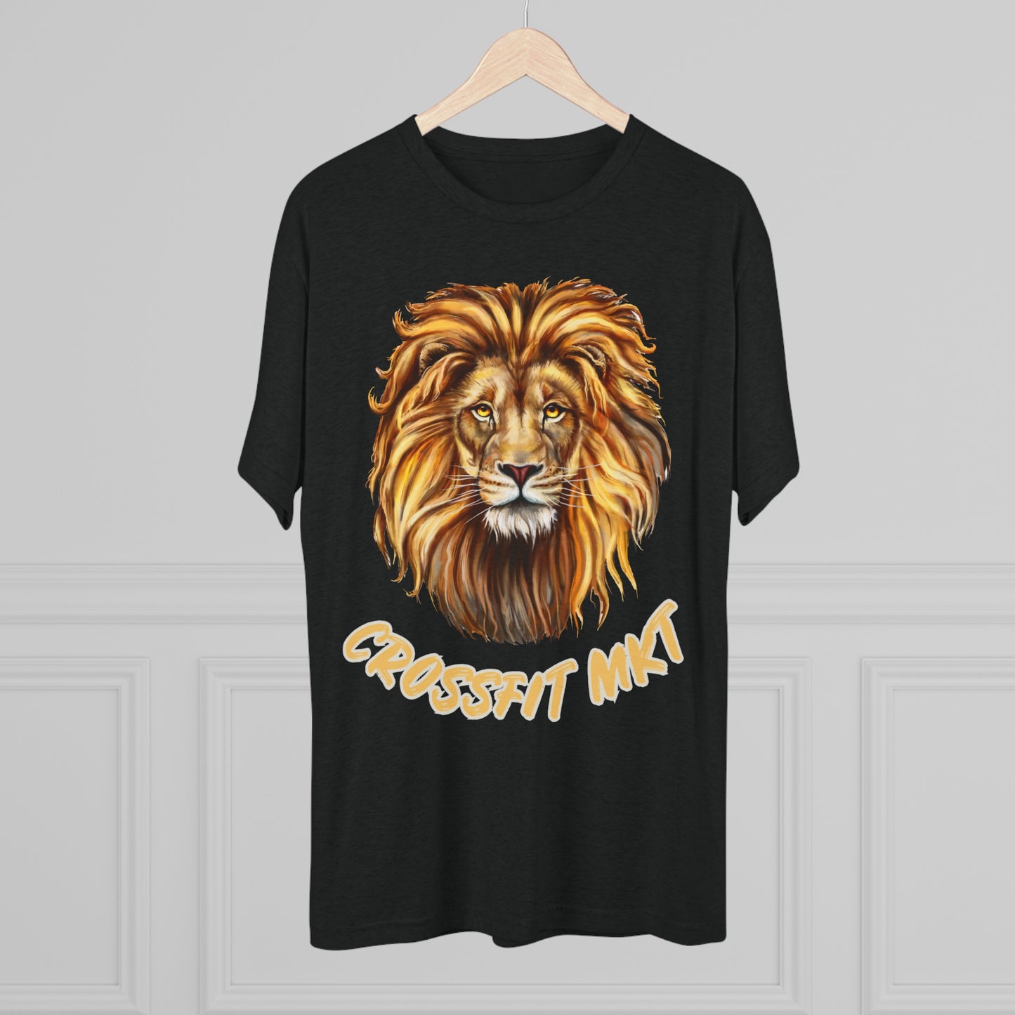 Wild Lion Unisex Tri-Blend Crew Tee