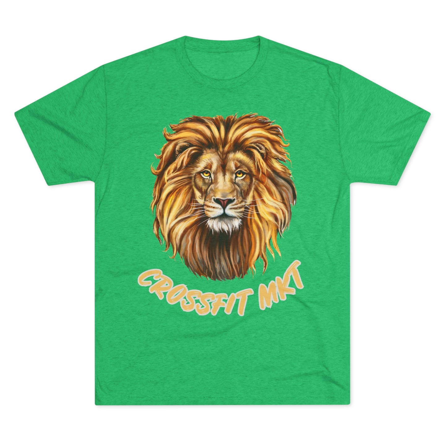 Wild Lion Unisex Tri-Blend Crew Tee