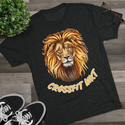 Wild Lion Unisex Tri-Blend Crew Tee