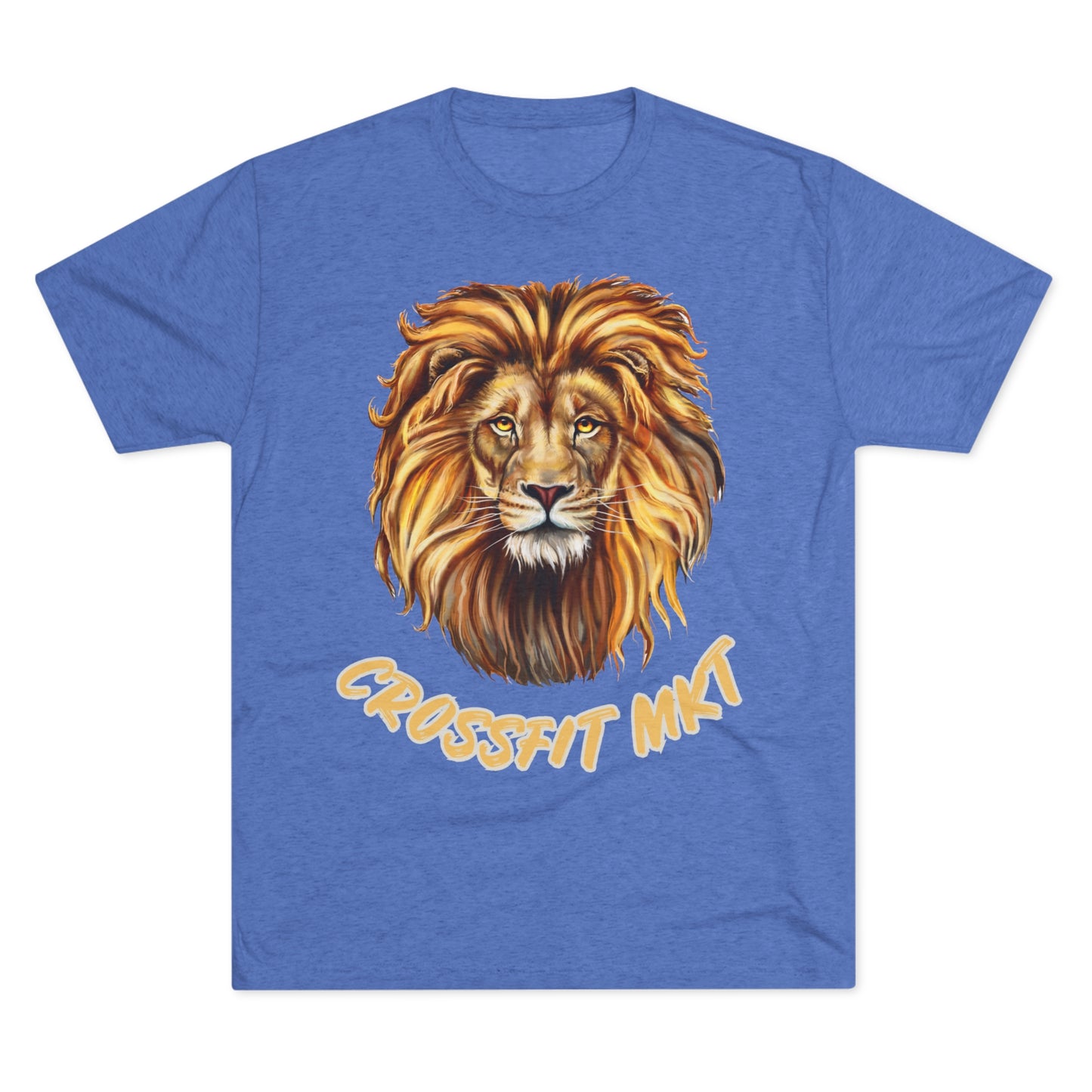 Wild Lion Unisex Tri-Blend Crew Tee