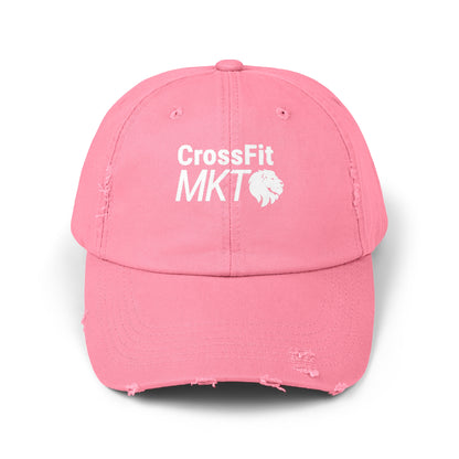 CrossFit MKT Unisex Distressed Cap