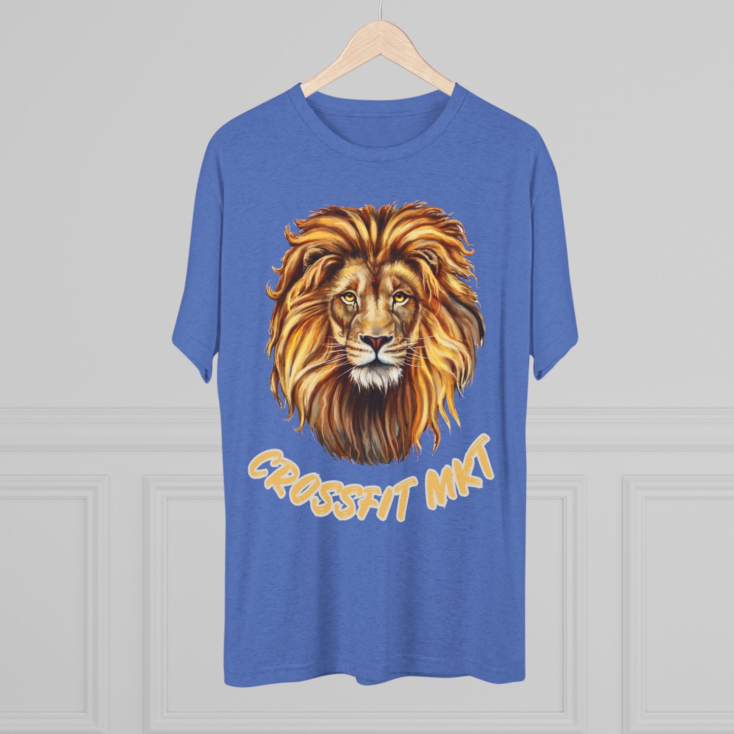 Wild Lion Unisex Tri-Blend Crew Tee