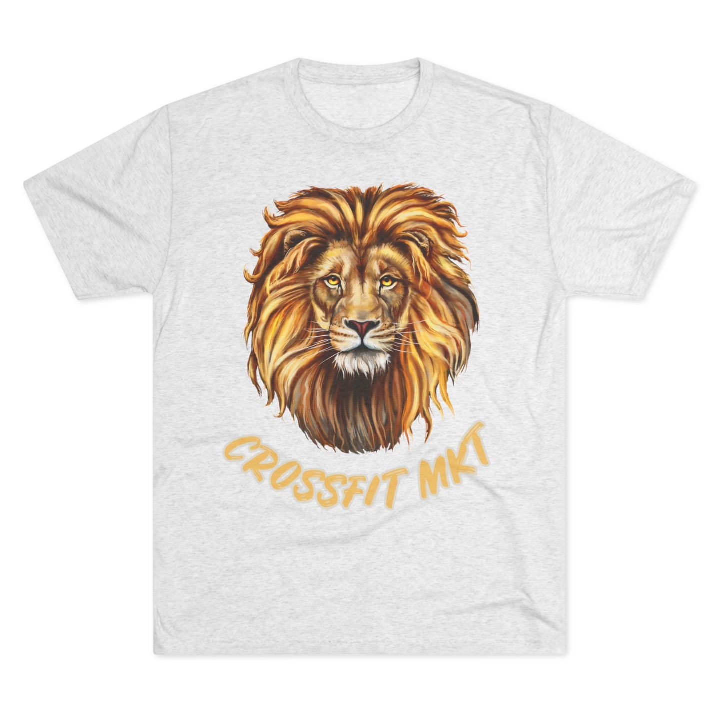 Wild Lion Unisex Tri-Blend Crew Tee