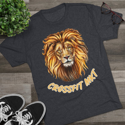 Wild Lion Unisex Tri-Blend Crew Tee